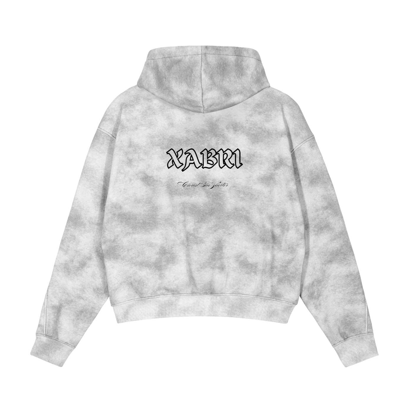 'Christ the Shelter' Boxy Zip-up Fleece Hoodie