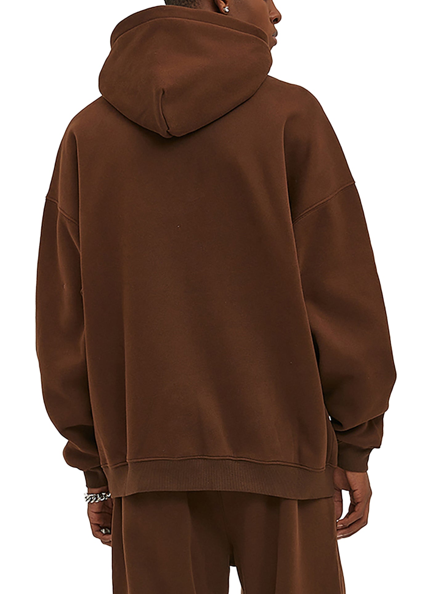 Xabri Graffiti Oversize Fleeced Hoodie