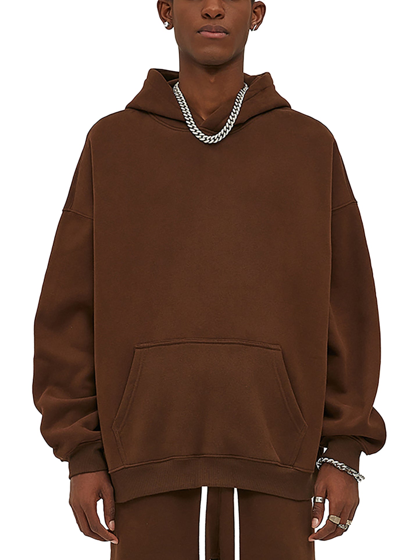 Xabri Graffiti Oversize Fleeced Hoodie