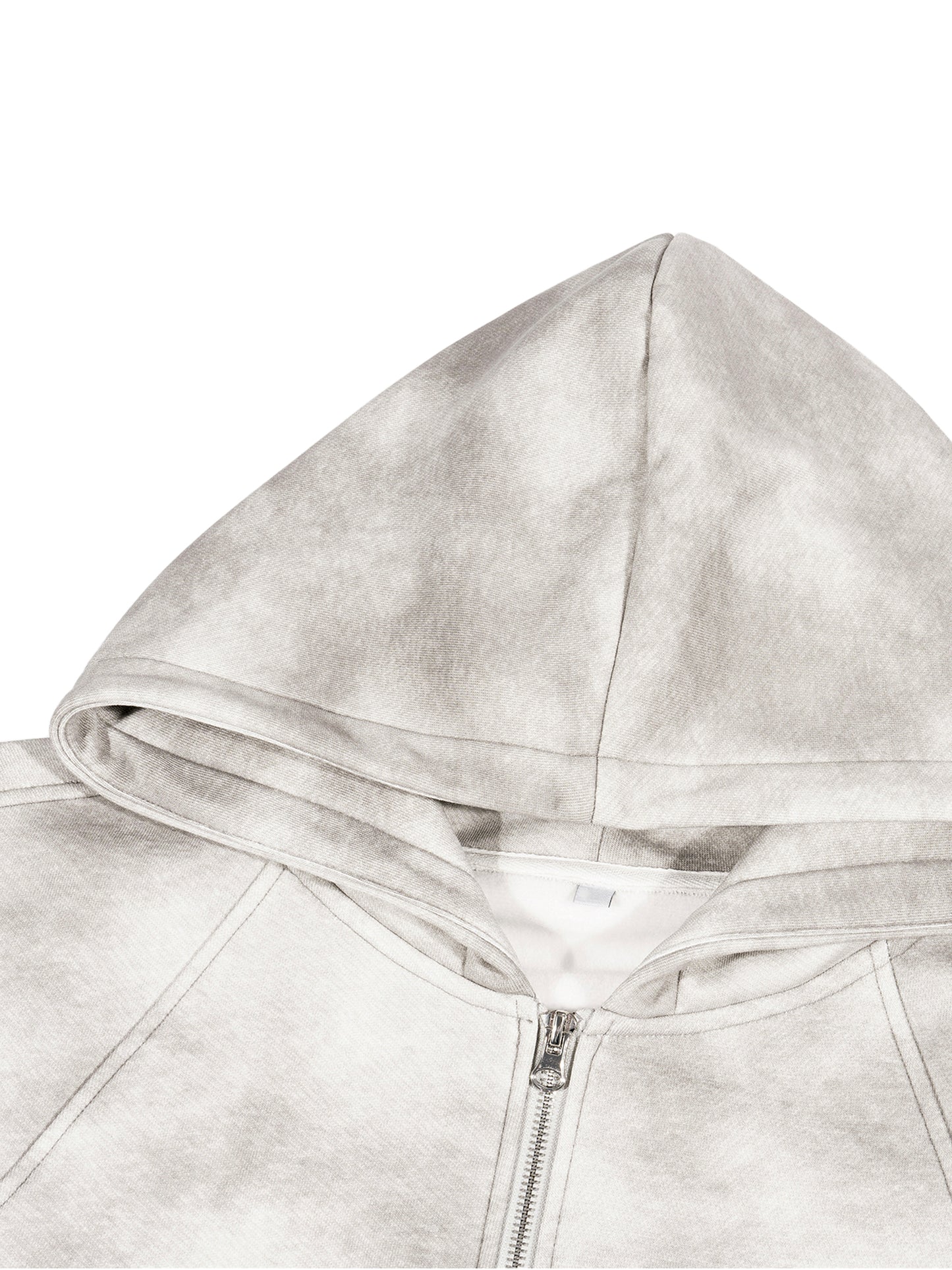 'Christ the Shelter' Boxy Zip-up Fleece Hoodie
